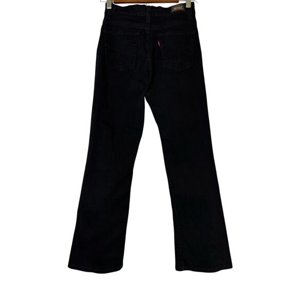 Levi's Perfectly Slimming Women's 6P Black Boot Cut 512 Western Cowgirl Jeans - Picture 2 of 10